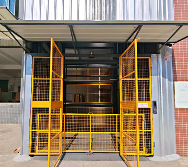 秀屿导轨式升降平台